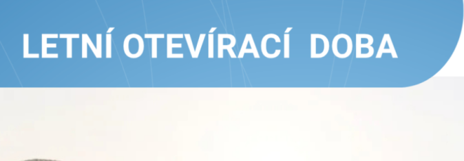 OD 1.7.26 - 31.8.26 SOBOTY ZAVŘENO